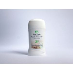 Purer Planet - Deo stick - Deodorant - Vanille Freshness - Natural deo stick - Vanille - 75 gram - Natural deo stick - Fris - 24/7 niet zweten - Dagelijkse verzorging