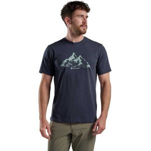 Montane - Dual Mountain T-shirt - Blauw - Korte Mouwen