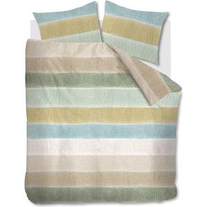 Ariadne at Home Soft Linen dekbedovertrek - Lits-Jumeaux - 240x200/220 - Groen