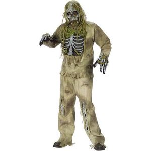 Skelet Zombie - Kostuum - Horror - One Size