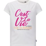 Retour jeans Zoey Meisjes T-shirt - optical white - Maat 9/10