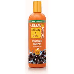 Crème Of Nature - Acai Shampoo - Wit - 340 ml - Versterkende Formule