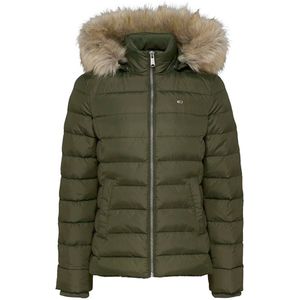 Tommy Hilfiger Basic Hooded Down Winterjas  Jas - Vrouwen - donker groen