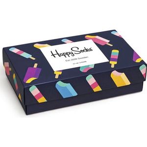 Happy Socks - Unisex 3-Pack Sweets Gift Box Sokken - 41-46