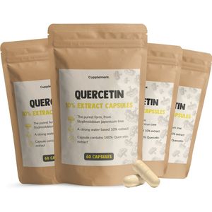Quercetine Capsules - 500 mg - Vegan - Duurzaam - 100% Natuurlijk