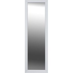 INSPIRE - Wandspiegel - Rechthoekige spiegel MIA - l.30 x H.120 cm - wit - hout