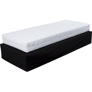 Bed Box Wonen - Boxtwin - met matrassen - 80x200 - onderschuifbed