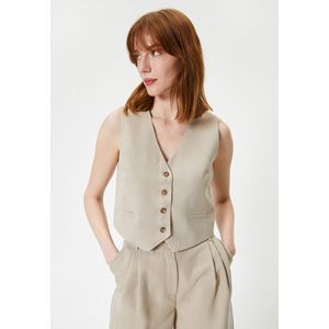 V-kraag Klassiek Anzugweste