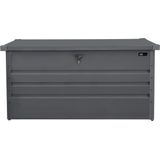 AXI Miles metalen Opbergbox 400 Antraciet - Kussenbox met bodem en slot – 370 Liter – 132x60x62cm