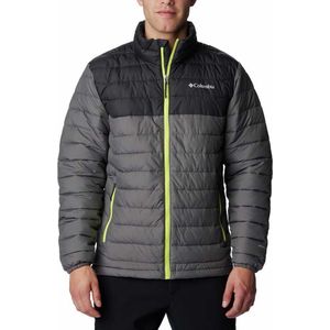 Columbia Powder Lite™ Jacket - Heren Jas - Gewatteerde tussenjas - Maat S - Grijs