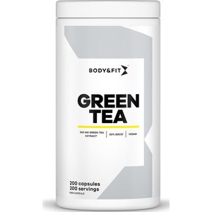 Body & Fit Green Tea Ultra Pure - Fatburner - Afslankpillen - 250 mg EGCG - Afvallen - 200 capsules