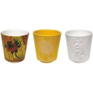 Royal Goedewaagen - Van Gogh Mokken ‘Zonnebloemen’ - 3 stuks