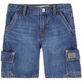 Levi's - Kids Denim Cargos - Korte Broek - Blauw