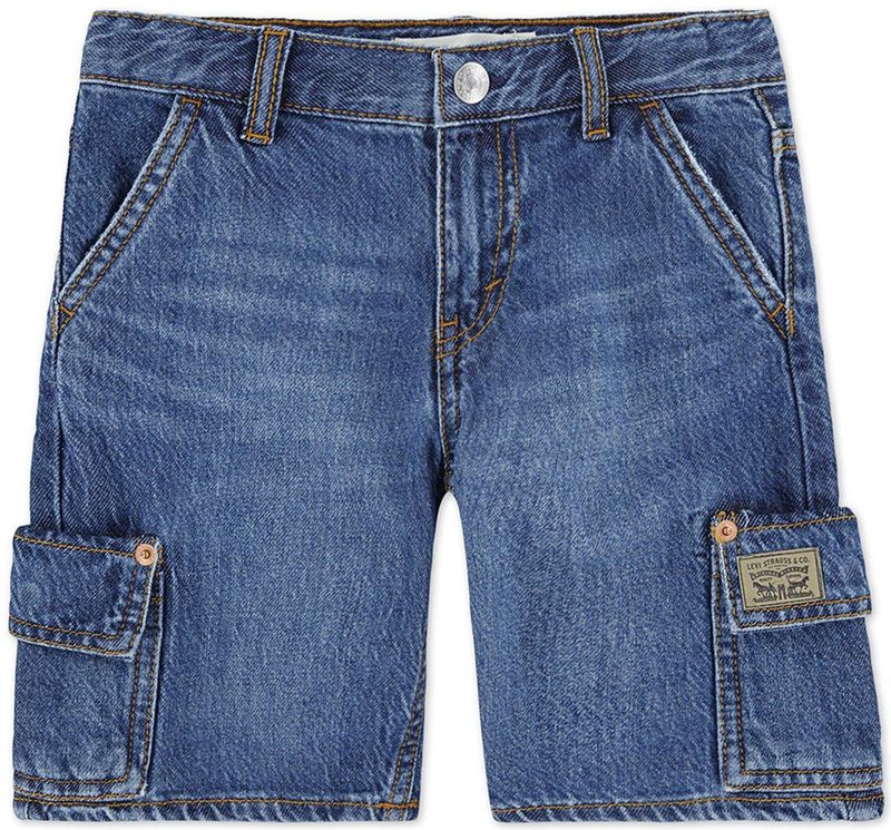 Levi's - Kids Denim Cargos - Korte Broek - Blauw