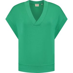 T-shirt - Groen - 50% Polyester - 45% Modal - 5% Elastaan