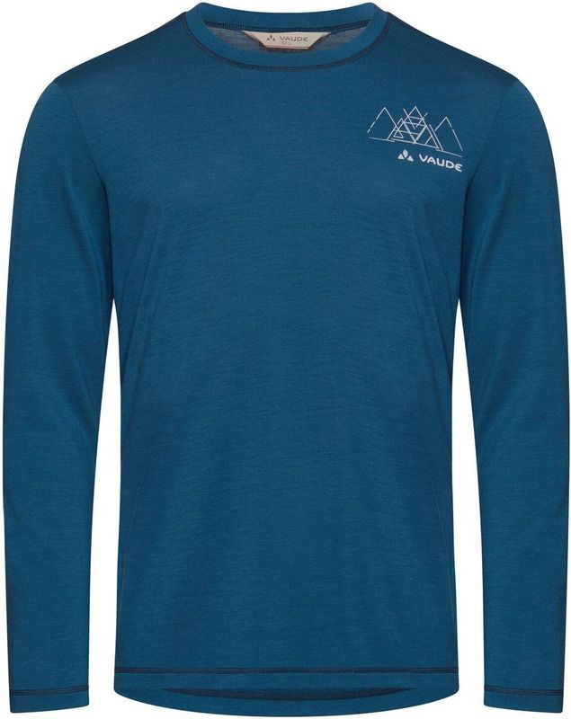 VAUDE - Monviso Wool LS T-Shirt II - Heren - Longsleeve