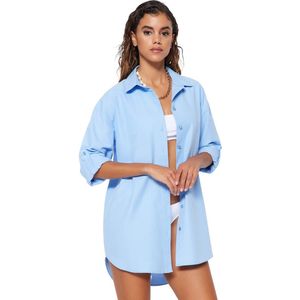 Trendyol Vrouwen Standaard mouw Basis Shirt