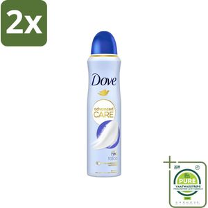 Dove - Deodorant - Spray Talco - Subtiele geur - 150 ml - Voordeelverpakking - 2 stuks - Dove Talco Spray - Anti-transpirant Spray