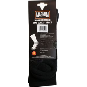 Magnum Merino – MX5 Socks 3-Pack Zwart