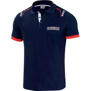 Sparco Polo Martini Racing - Marineblauw / XL