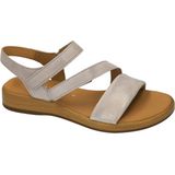 Gabor - Sandalen - Taupe - Nubuk - G-wijdte