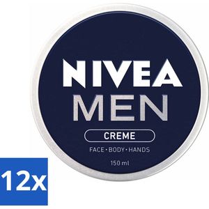 NIVEA MEN - Crème - Bodycrème - 150 ml - Voordeelverpakking - 12 stuks