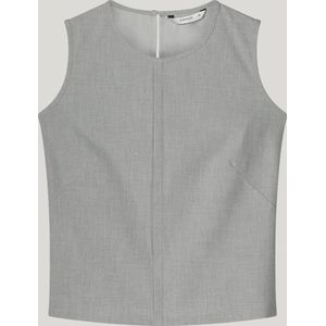 Summum Mouwloos - Top - Grijs - 40