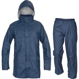Cerva Siret regenpak navy maat 2XL