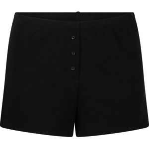 Hunkemöller - Pointelle Short - Nachtmode - Zwart
