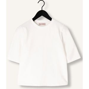 Studio Amaya Lilly Tshirt Tops & T-shirts Dames - Shirt - Gebroken wit - Maat S