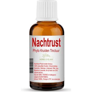 Herbes D'elixir Nachtrust Tinctuur - 100 ml - 1 stuk - Ondersteunt een goede nachtrust