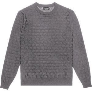 Antony Morato Trui Sweater Mmsw01384 Ya400141 9004 Dark Grey Melange Mannen Maat - M