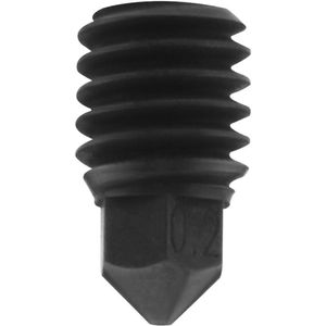 3D printer reserveonderdelen - 3D Printer Nozzles - 10-delige 0,2mm Verfesterde Staal Nozzles, Geschikt voor diverse 3D printer modellen