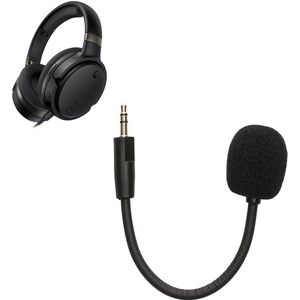 kwmobile microfoon voor gaming headset - geschikt voor Kingston Hyper X Cloud OrbitS - 10 cm - In zwart