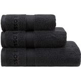 Hugo Boss Loft handdoek zwart 70/140