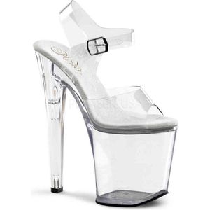 Pleaser - XTREME-808 - Sportschoenen - Doorzichtig - Platform Hiel