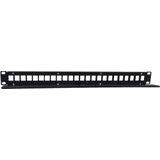 Phasak - PA 3424 - Patch Panel - Zwart - 24 UTP-Poorten - Categorie 6