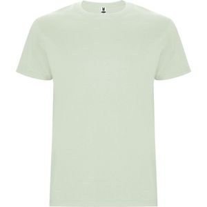 4 Pack T-shirts unisex met korte mouwen, 190 gram 'Stafford' Mist Green - S