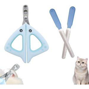 Nagelknipper voor katten - Professionele nagelverzorging - Met vijl