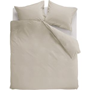 Linolux Dekbedovertrek Washed Cotton Stone Lits-jumeaux