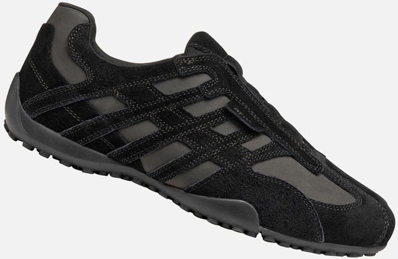 Geox - U SNAKE ORIGINAL - Instappers - Zwart