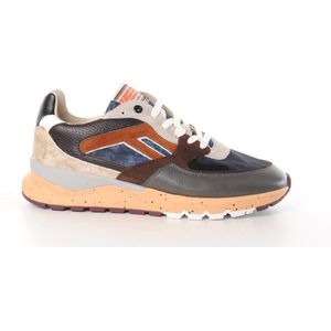 Floris van Bommel - De Treener II - Lage Sneaker - Grijs - Leder en Suède