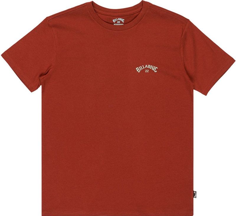 Billabong - ARCH WAVE - T-shirt - Brick - Korte Mouwen - 100% Katoen
