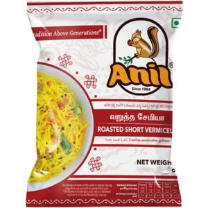 Anil - Geroosterde Korte Vermicelli - Roasted Short Vermicelli - 3x 450 g