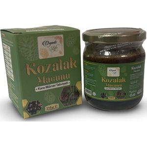Organic Life - Kozalak Macunu - Dennenappelpasta 210gram | HALAL | helpt tegen hoest, vastzittende hoest, slijm, ijzertekort, magnesiumbron | 1 Potje