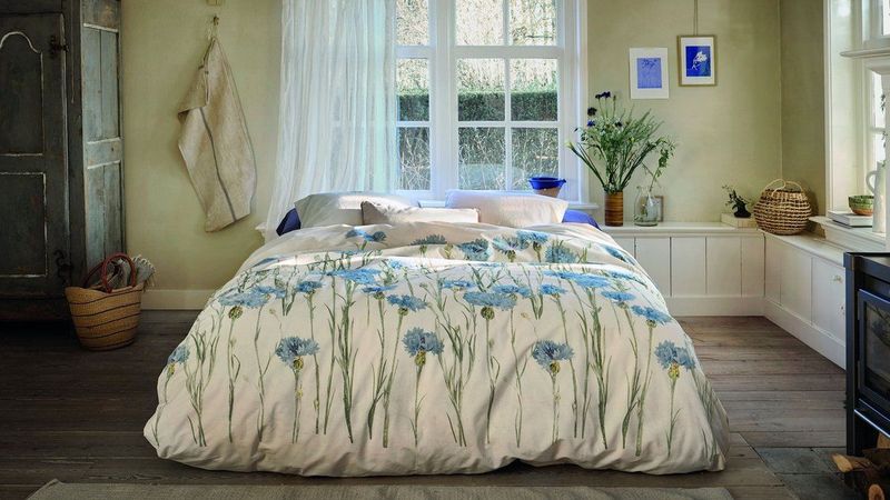 Ariadne at Home - Cornflower - Dekbedovertrek - Zand - 260x200/220 cm