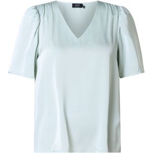 YEST Pippa Essential Tops - Mint Grey - maat 34