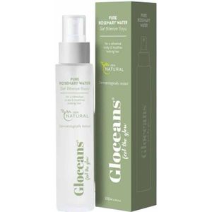 Gloceans Rozemarijnwater Haartonic - Anti-verlies en ondersteunt de haargroei 100% natuurlijk en puur - Dermatologisch getest - 100 ml