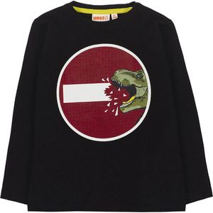 T-SHIRT DINO MET LANGE MOUWEN
