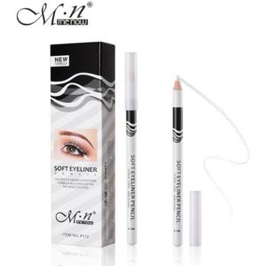 Soft eyeliner wit MeNow huidpotlood - oogpotlood - geschikt voor de meest gevoelige ogen en huid - cosmetisch potlood - make-up - skinmarker -